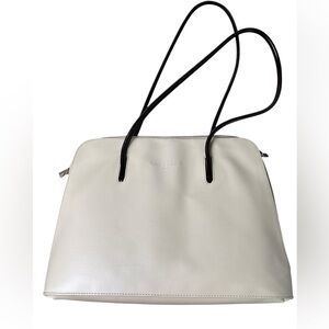Cleo & Patek Paris Genuine Leather Beige Tote